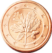 1 cent - Leaf of oak