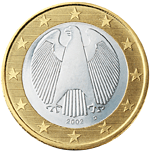 1 euro - Aigle (Symbole éternel de l'état allemand)