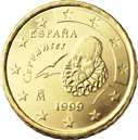 10 cents - Miguel de Cervantes Saavedra (writer of The Adventures of Don Quichotte from la Mancha)