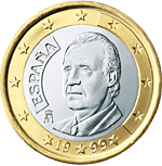 1 euro - Juan Carlos I