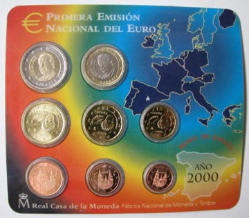 Coffret BU 2000 Espagne