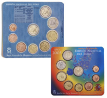 Coffret BU 2005 Espagne