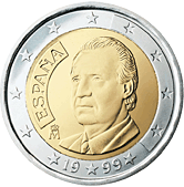 2 euros - Juan Carlos I