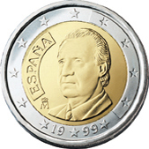 2 euros - King Juan Carlos I