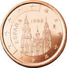 5 cents - Cathedral Santiago de Compostela (12th century)