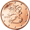 1 cent - Heraldic lion (symbol of the state)