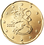 20 cents - Lion héraldique (symbole de l'état)
