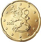 20 cents - Heraldic lion (symbol of the state)