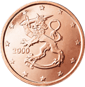 2 cents - Lion héraldique (symbole de l'état)