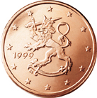 5 cents - Heraldic lion (symbol of the state)