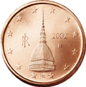2 cents - Mole Antonelliana (Turin)