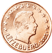 1 cent - Effigie Grand Duc Henri regardant vers la droite