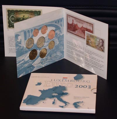 Coffret BU 2003 Luxembourg