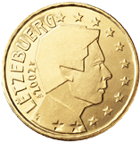 50 cents - Effigie Grand Duc Henri regardant vers la droite