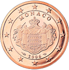 5 cents - Armes des Grimaldi