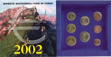 Coffret BU 2002 San Marin