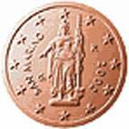 2 cents - Statue : Liberty,  by Stefano Galeti (1883-1905) - Piazza della Liberta