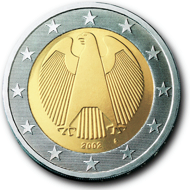 2 euros Allemagne