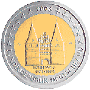 2 euros commémo Allemagne