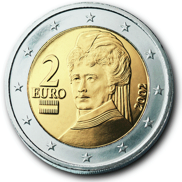 2 euros Austria
