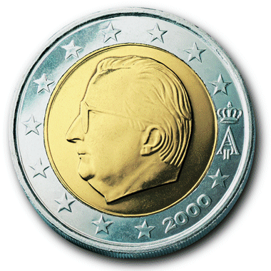2 euros Belgium