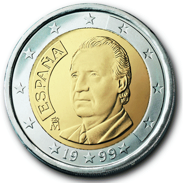 2 euros Spain