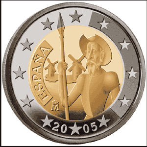2 euros commemo Spain