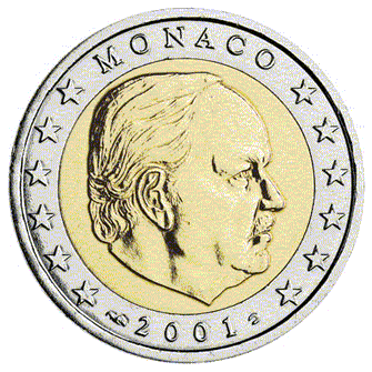 2 euros Monaco